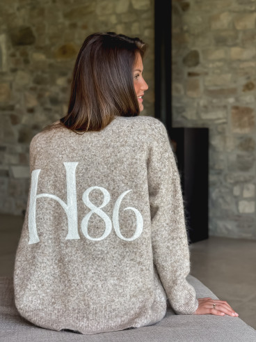 Pull Elyna - Taupe