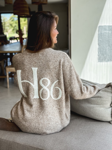Pull Elyna - Taupe Pull Elyna - Taupe