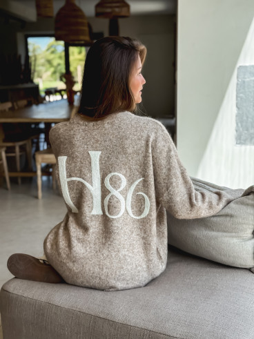 Pull Elyna - Taupe Pull Elyna - Taupe