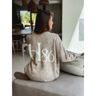 Pull Elyna - Taupe