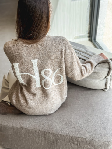 Pull Elyna - Taupe Pull Elyna - Taupe