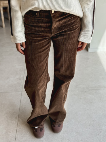 Jeans Teya - Marron