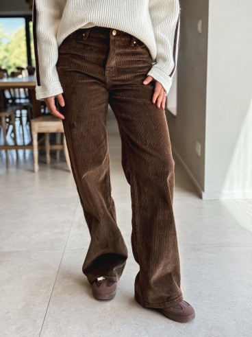 Jeans Teya - Marron