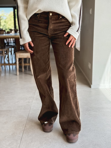 Jeans Teya - Marron