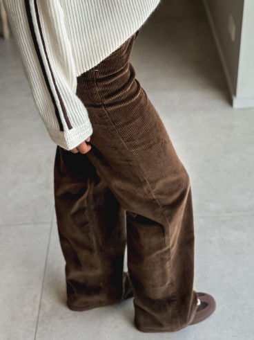 Jeans Teya - Marron