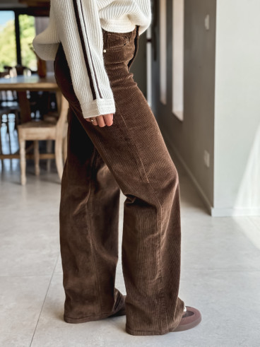 Jeans Teya - Marron
