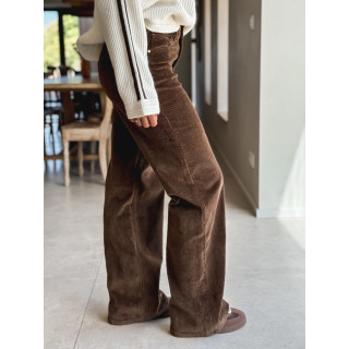 Jeans Teya - Marron