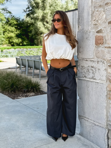 Pantalon Melissa - Bleu marine