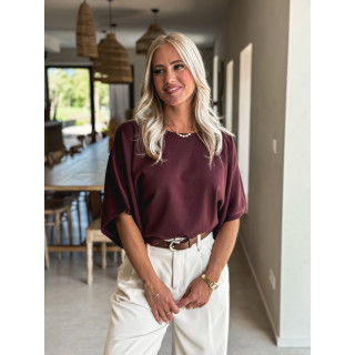Pull Moara - Bordeaux
