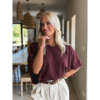 Pull Moara - Bordeaux