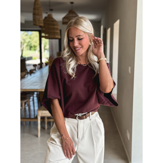 Pull Moara - Bordeaux