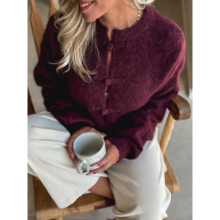 Gilet Endora - Bordeaux
