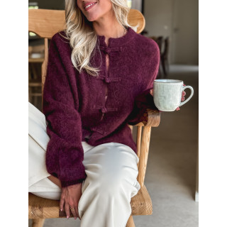 Gilet Endora - Bordeaux