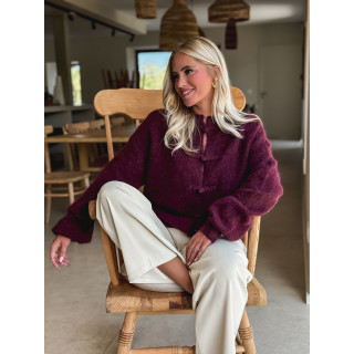 Gilet Endora - Bordeaux