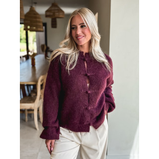 Gilet Endora - Bordeaux