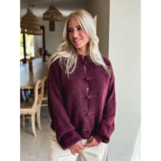 Gilet Endora - Bordeaux