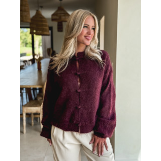 Gilet Endora - Bordeaux