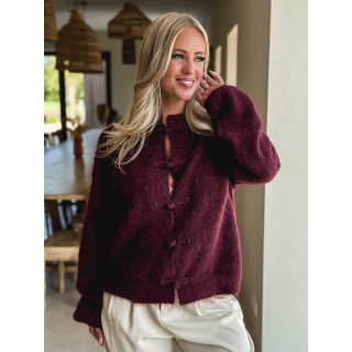 Gilet Endora - Bordeaux