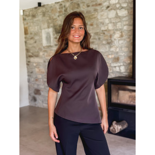 Blouse Tiffanie - Chocolat