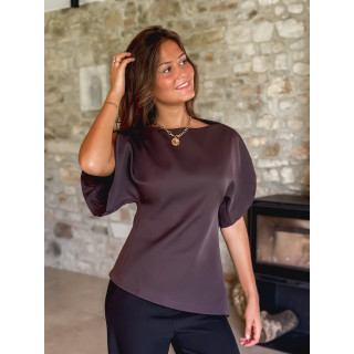 Blouse Tiffanie - Chocolat