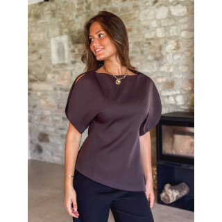 Blouse Tiffanie - Chocolat