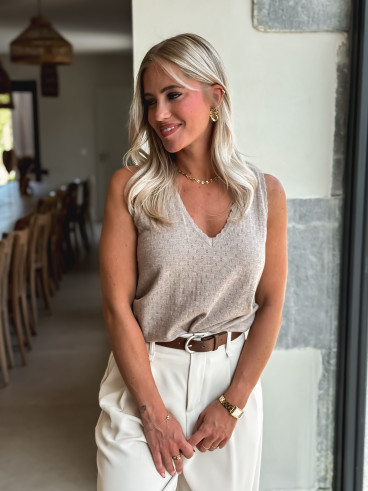 Débardeur Liliana - Taupe
