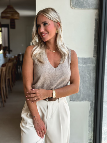 Débardeur Liliana - Taupe