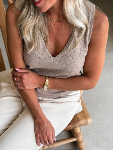 Débardeur Liliana - Taupe
