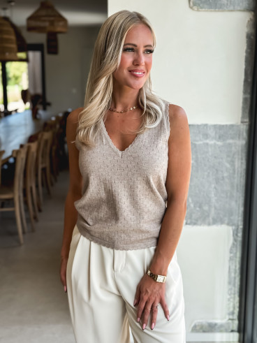 Débardeur Liliana - Taupe