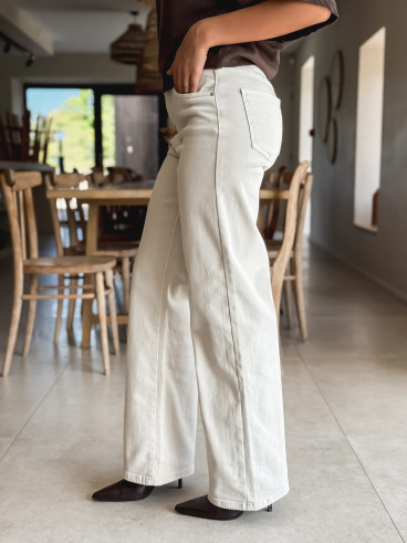 Jeans Amandine - Beige