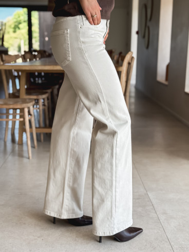 Jeans Amandine - Beige