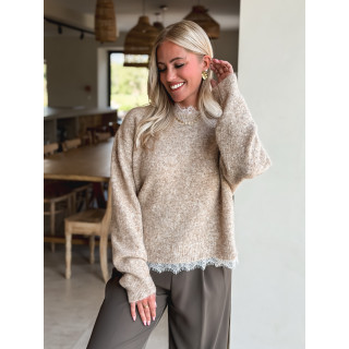 Pull Véllana - Beige sable