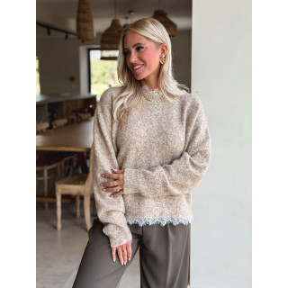 Pull Véllana - Beige sable