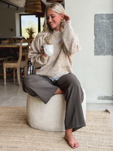 Pull Véllana - Beige sable