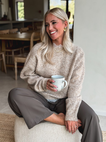 Pull Véllana - Beige sable