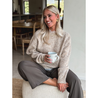 Pull Véllana - Beige sable