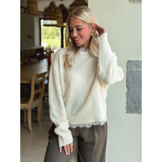 Pull Véllana - Beige clair