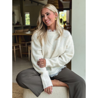 Pull Véllana - Beige clair