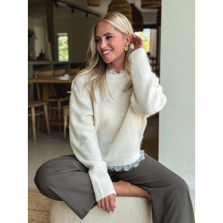 Pull Véllana - Beige clair