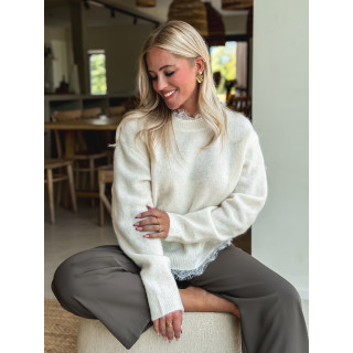Pull Véllana - Beige clair