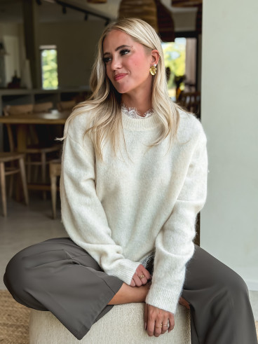 Pull Véllana - Beige clair