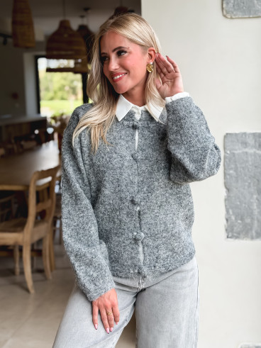 Gilet Yoana - Gris