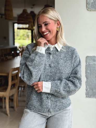 Gilet Yoana - Gris