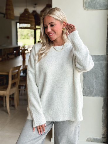 Pull Elyna - Gris clair