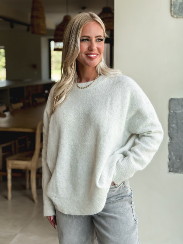 Pull Elyna - Gris clair