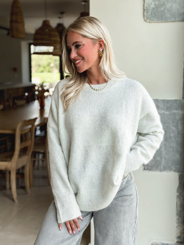 Pull Elyna - Gris clair
