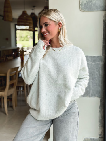 Pull Elyna - Gris clair