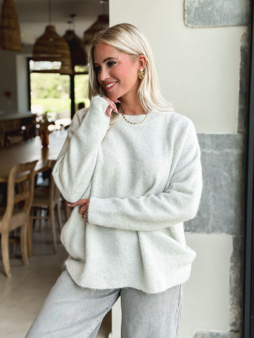 Pull Elyna - Gris clair