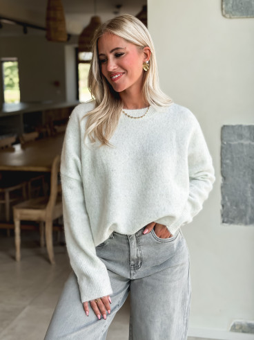 Pull Elyna - Gris clair