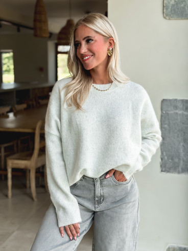 Pull Elyna - Gris clair